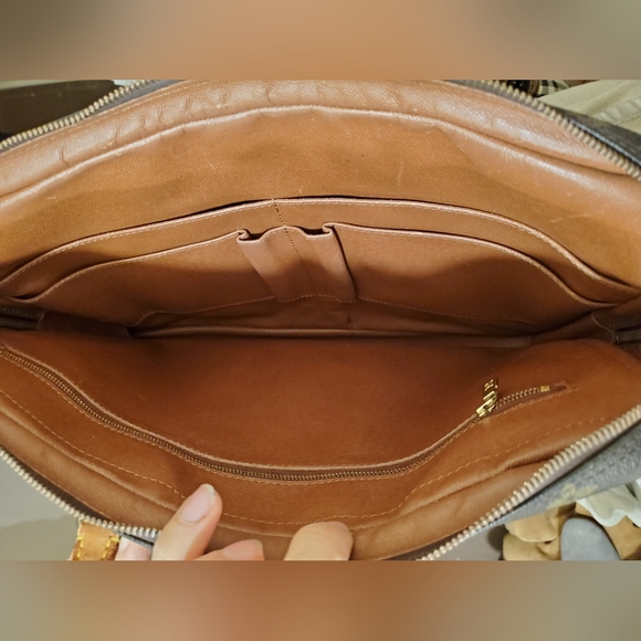 Louis Vuitton large monogram zipped travel bag or briefcase - Picture 8 of 14